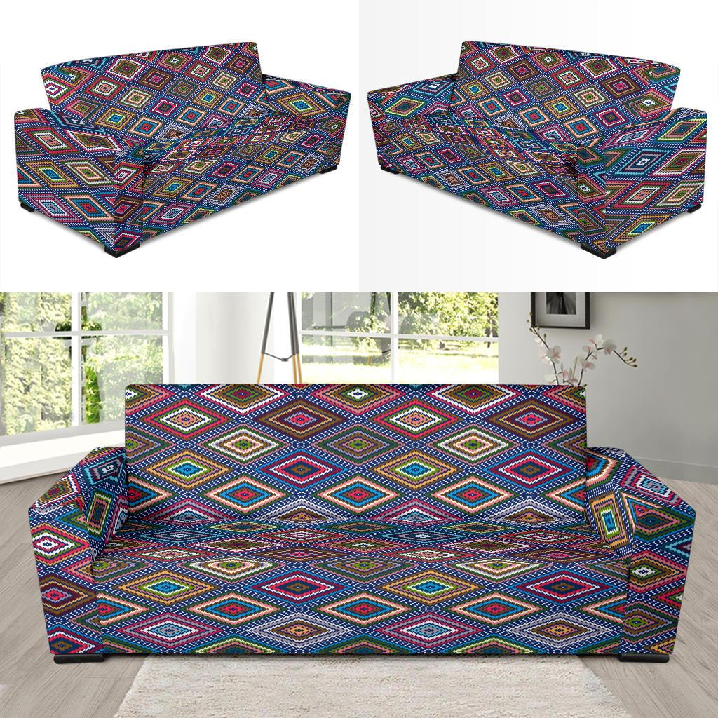 Southwestern Design Sofa Slipcover-JTAMIGO.COM