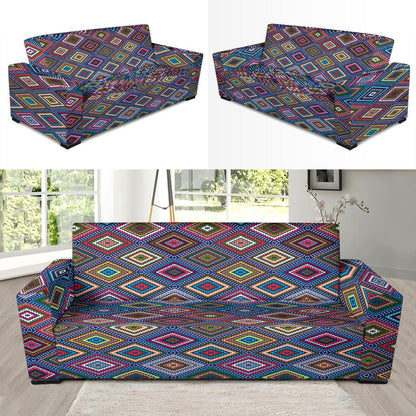 Southwestern Design Sofa Slipcover-JTAMIGO.COM