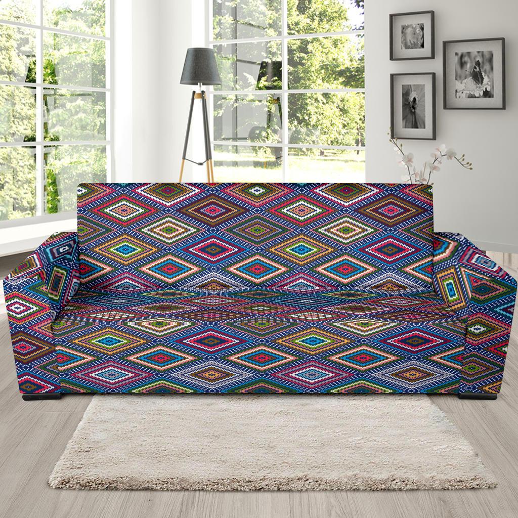 Southwestern Design Sofa Slipcover-JTAMIGO.COM