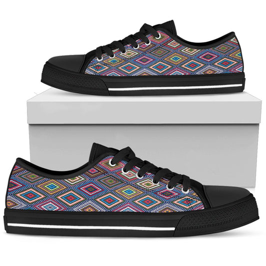 Southwestern Design Women Low Top Shoes-JTAMIGO.COM