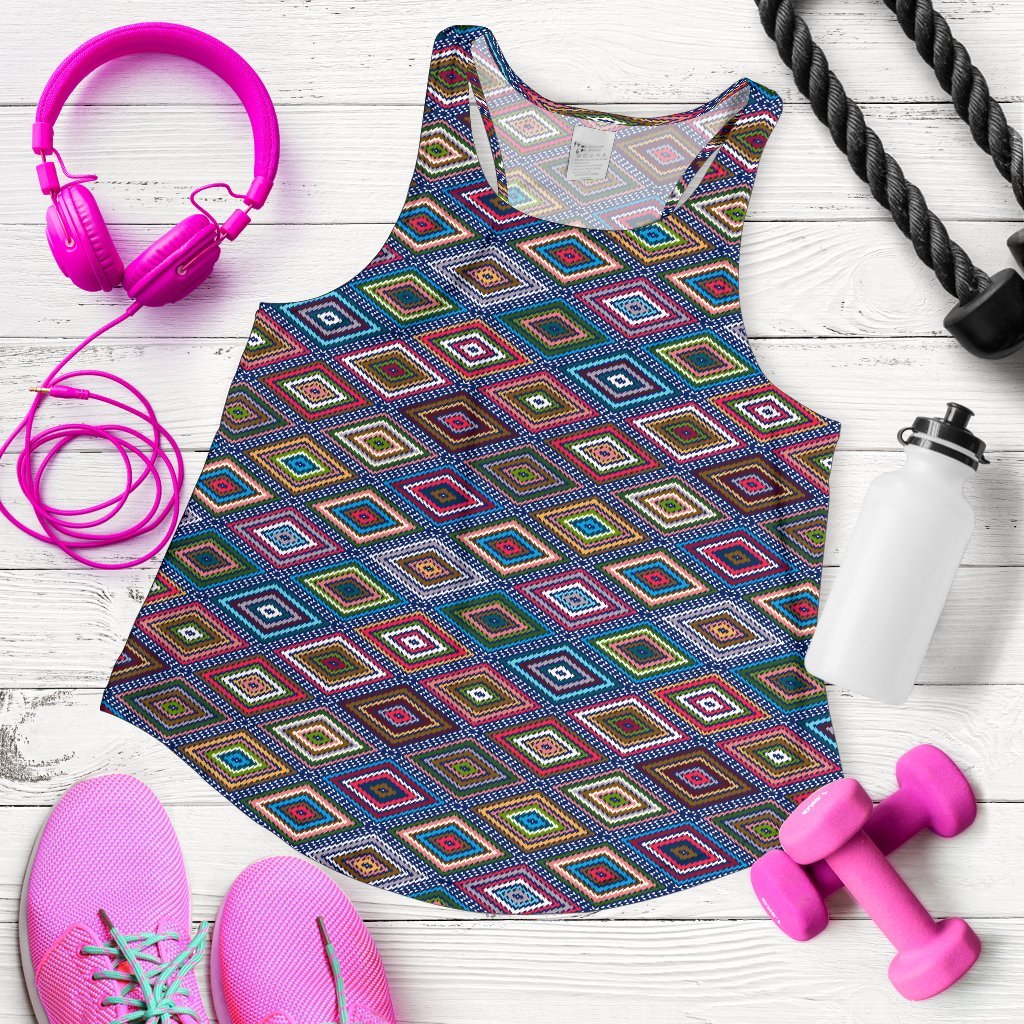 Southwestern Design Women Racerback Tank Top