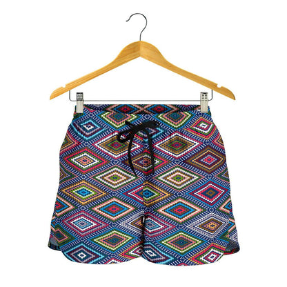 Southwestern Design Women Shorts-JTAMIGO.COM