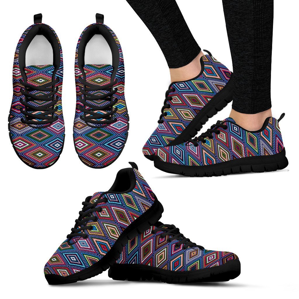 Southwestern Design Women Sneakers Shoes