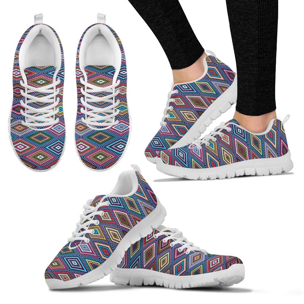 Southwestern Design Women Sneakers Shoes