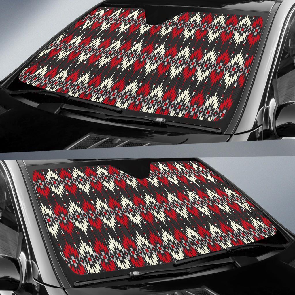 Southwestern Pattern Car Sun Shade For Windshield