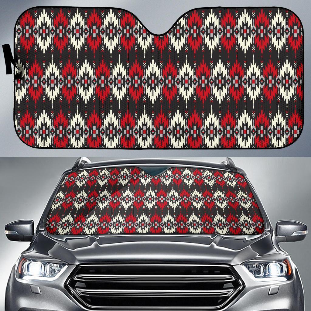 Southwestern Pattern Car Sun Shade For Windshield