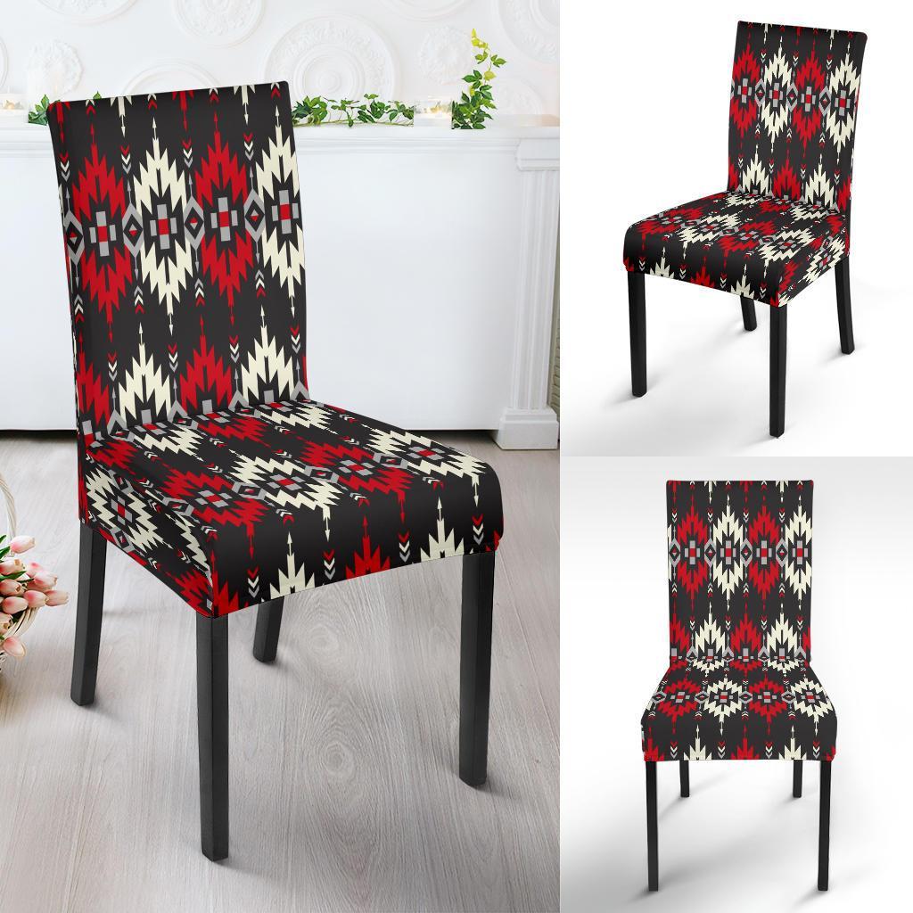 Southwestern Pattern Dining Chair Slipcover-JTAMIGO.COM