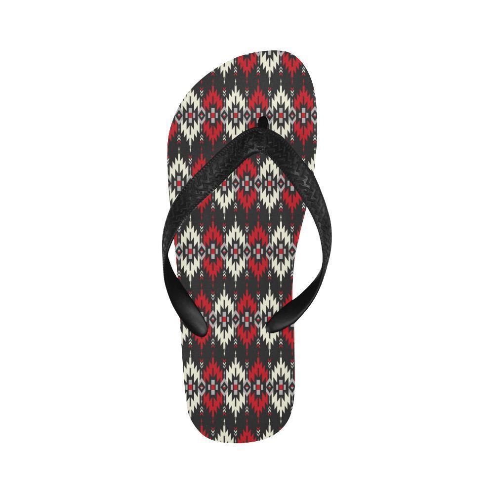 Southwestern Pattern Flip Flops-JTAMIGO.COM