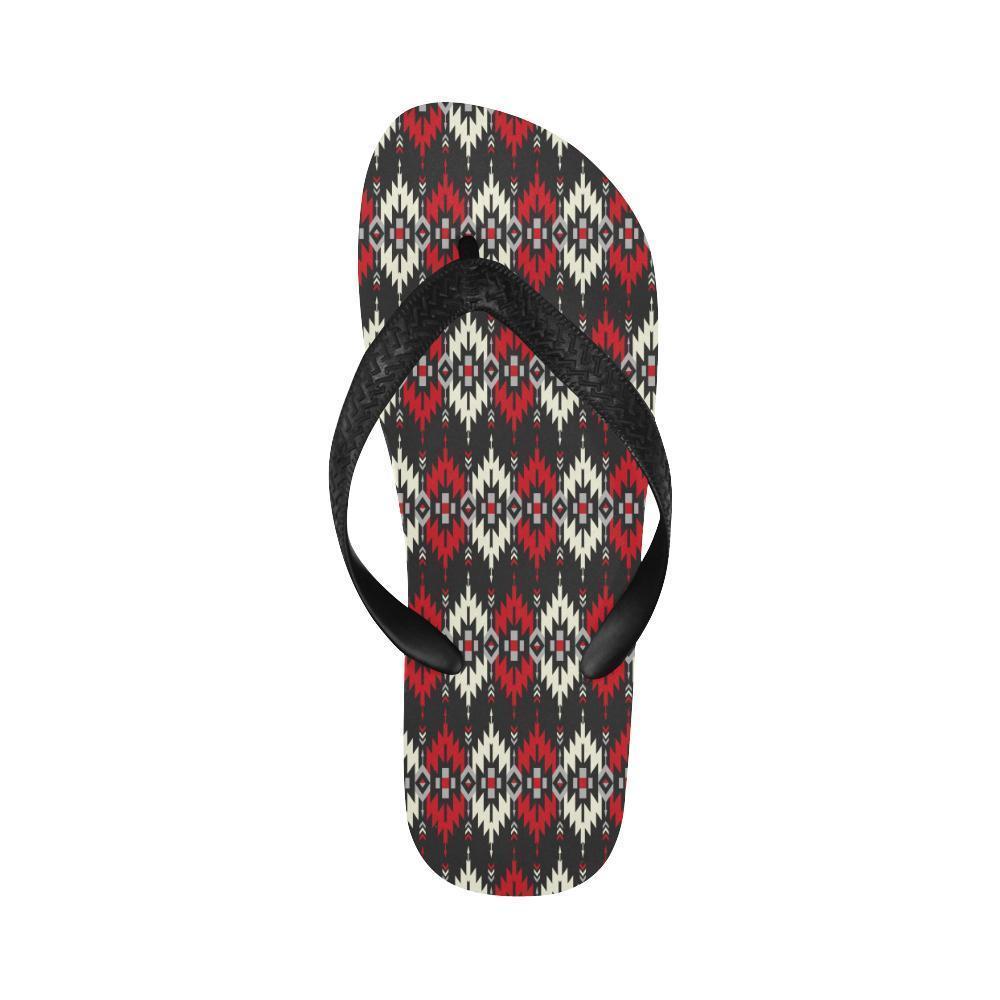 Southwestern Pattern Flip Flops-JTAMIGO.COM