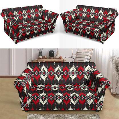 Southwestern Pattern Loveseat Slipcover-JTAMIGO.COM