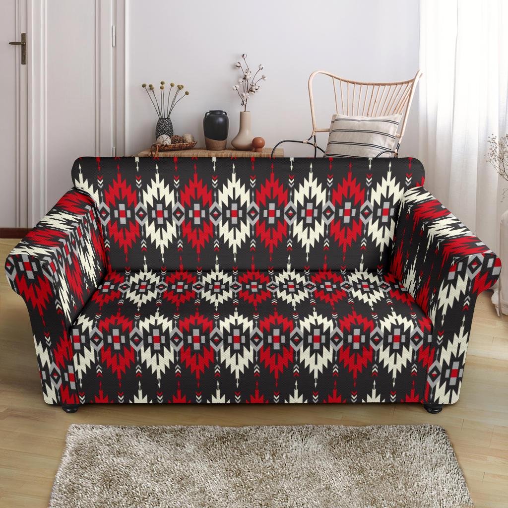 Southwestern Pattern Loveseat Slipcover-JTAMIGO.COM