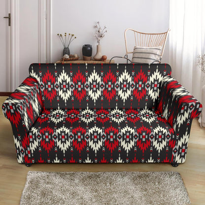 Southwestern Pattern Loveseat Slipcover-JTAMIGO.COM