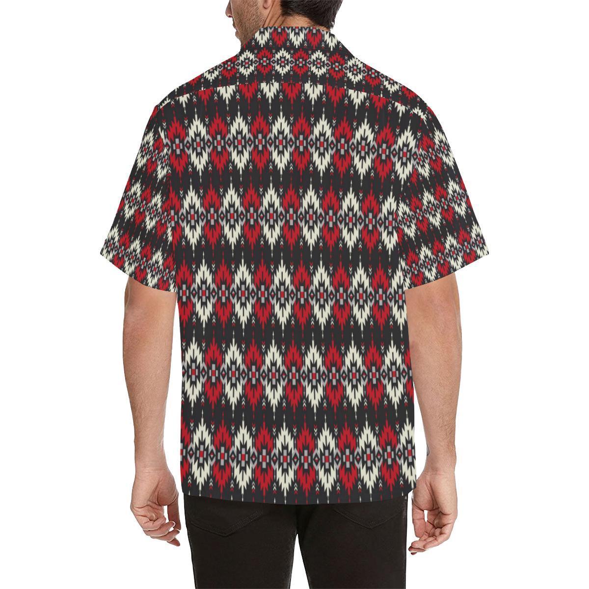 Southwestern Pattern Men Aloha Hawaiian Shirt