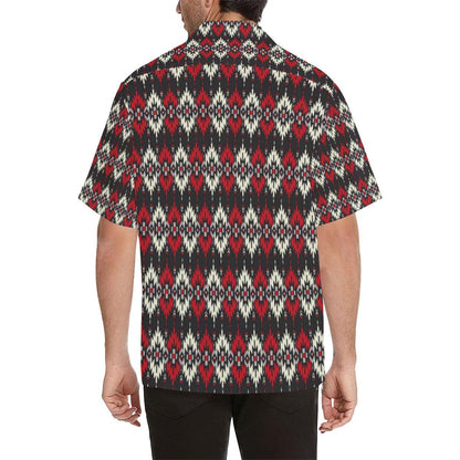 Southwestern Pattern Men Aloha Hawaiian Shirt