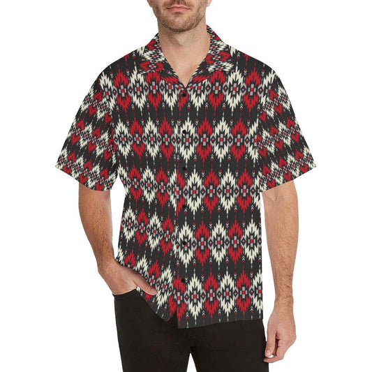 Southwestern Pattern Men Aloha Hawaiian Shirt
