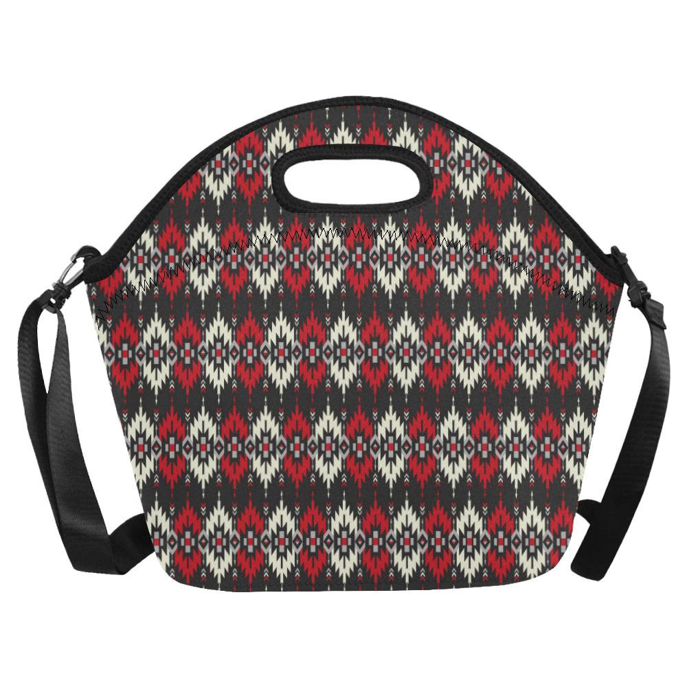 Southwestern Pattern Neoprene Lunch Bag (Model 1669)(Large)-JTAMIGO.COM