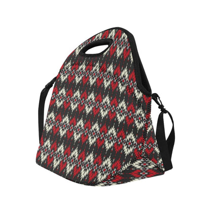 Southwestern Pattern Neoprene Lunch Bag (Model 1669)(Large)-JTAMIGO.COM