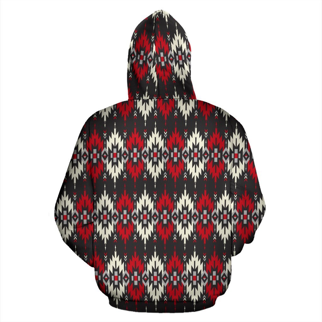 Southwestern Pattern Pullover Hoodie