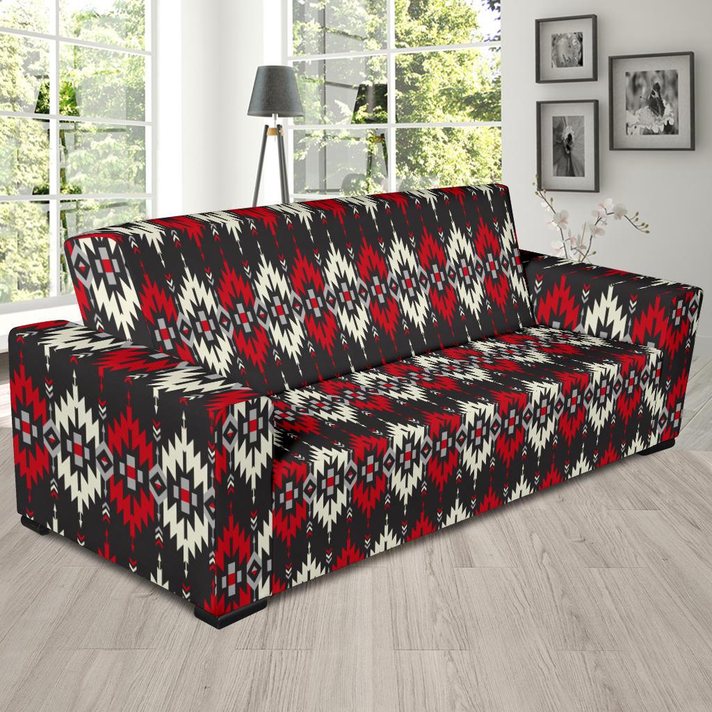 Southwestern Pattern Sofa Slipcover-JTAMIGO.COM