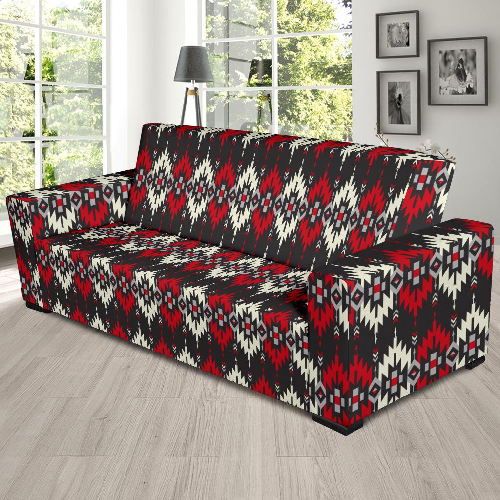Southwestern Pattern Sofa Slipcover-JTAMIGO.COM