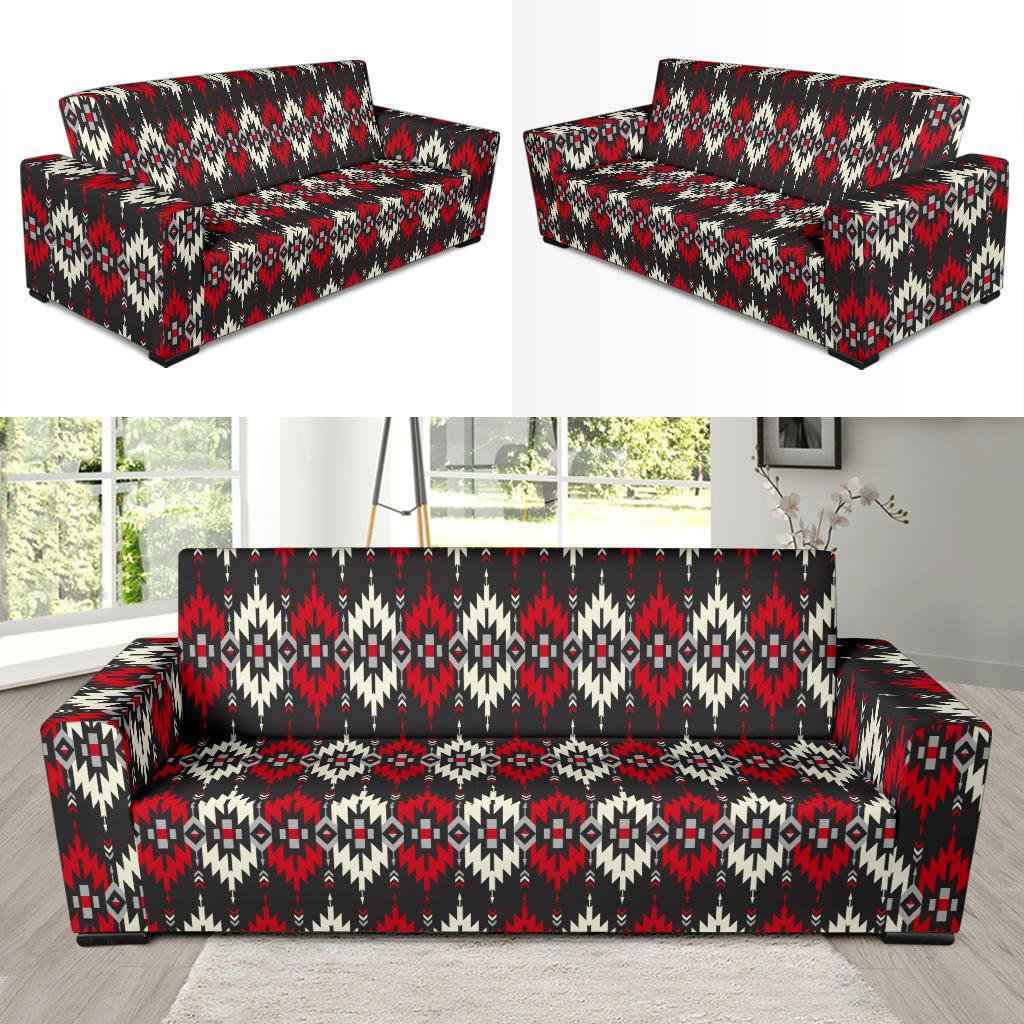 Southwestern Pattern Sofa Slipcover-JTAMIGO.COM