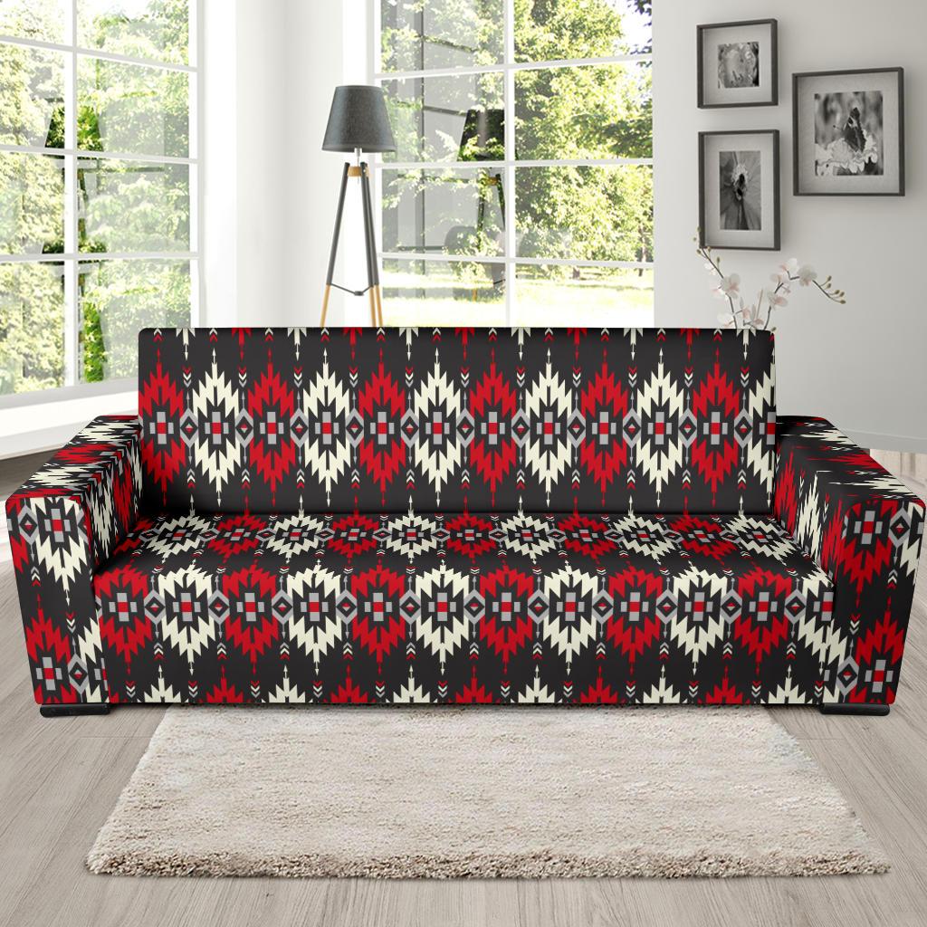 Southwestern Pattern Sofa Slipcover-JTAMIGO.COM
