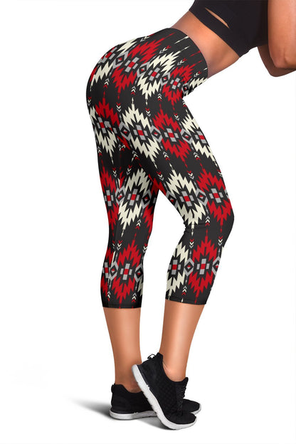 Southwestern Pattern Women Capris