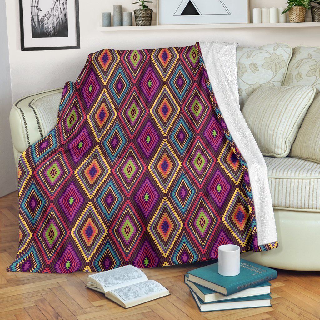 Southwestern Print Fleece Blanket