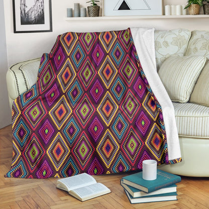 Southwestern Print Fleece Blanket