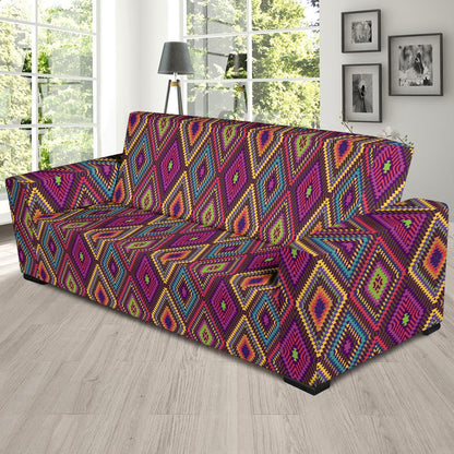 Southwestern Print Sofa Slipcover-JTAMIGO.COM