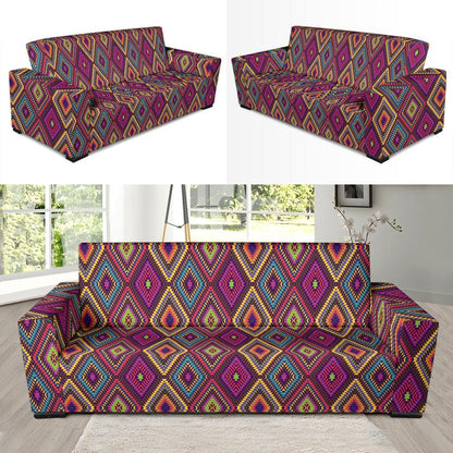 Southwestern Print Sofa Slipcover-JTAMIGO.COM