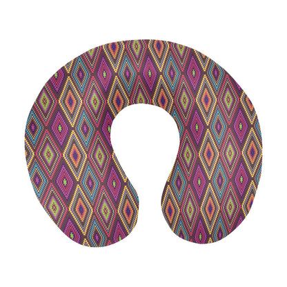 Southwestern Print U-Shaped Travel Neck Pillow-JTAMIGO.COM