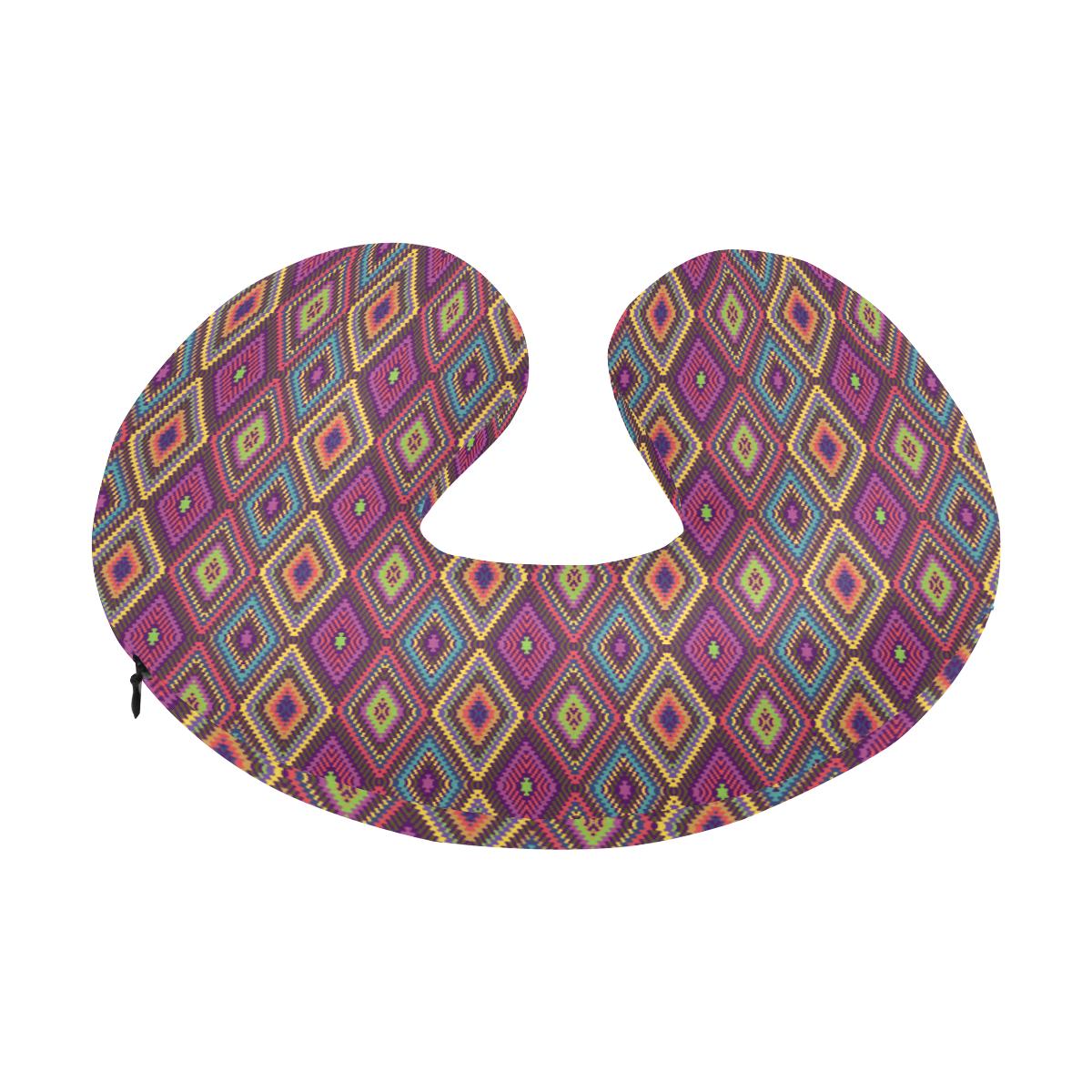 Southwestern Print U-Shaped Travel Neck Pillow-JTAMIGO.COM