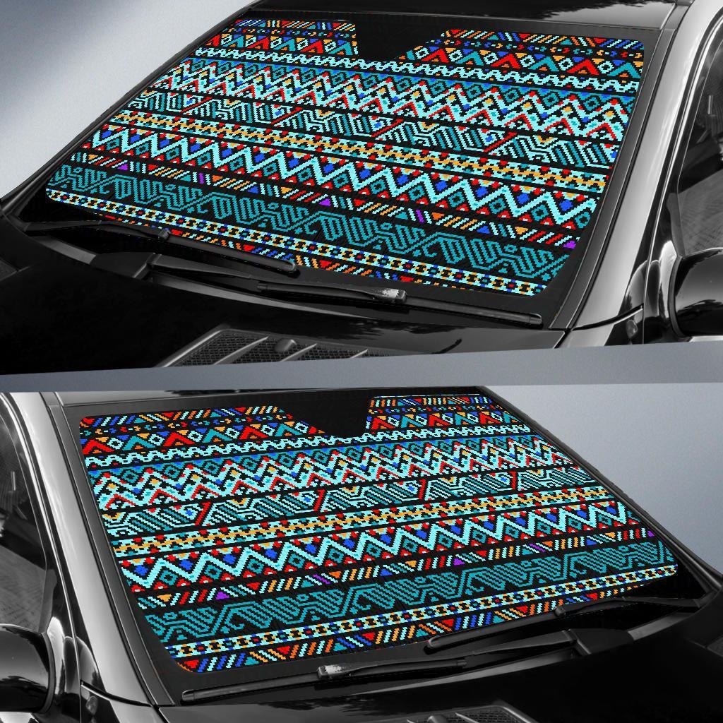 Southwestern Style Car Sun Shade For Windshield