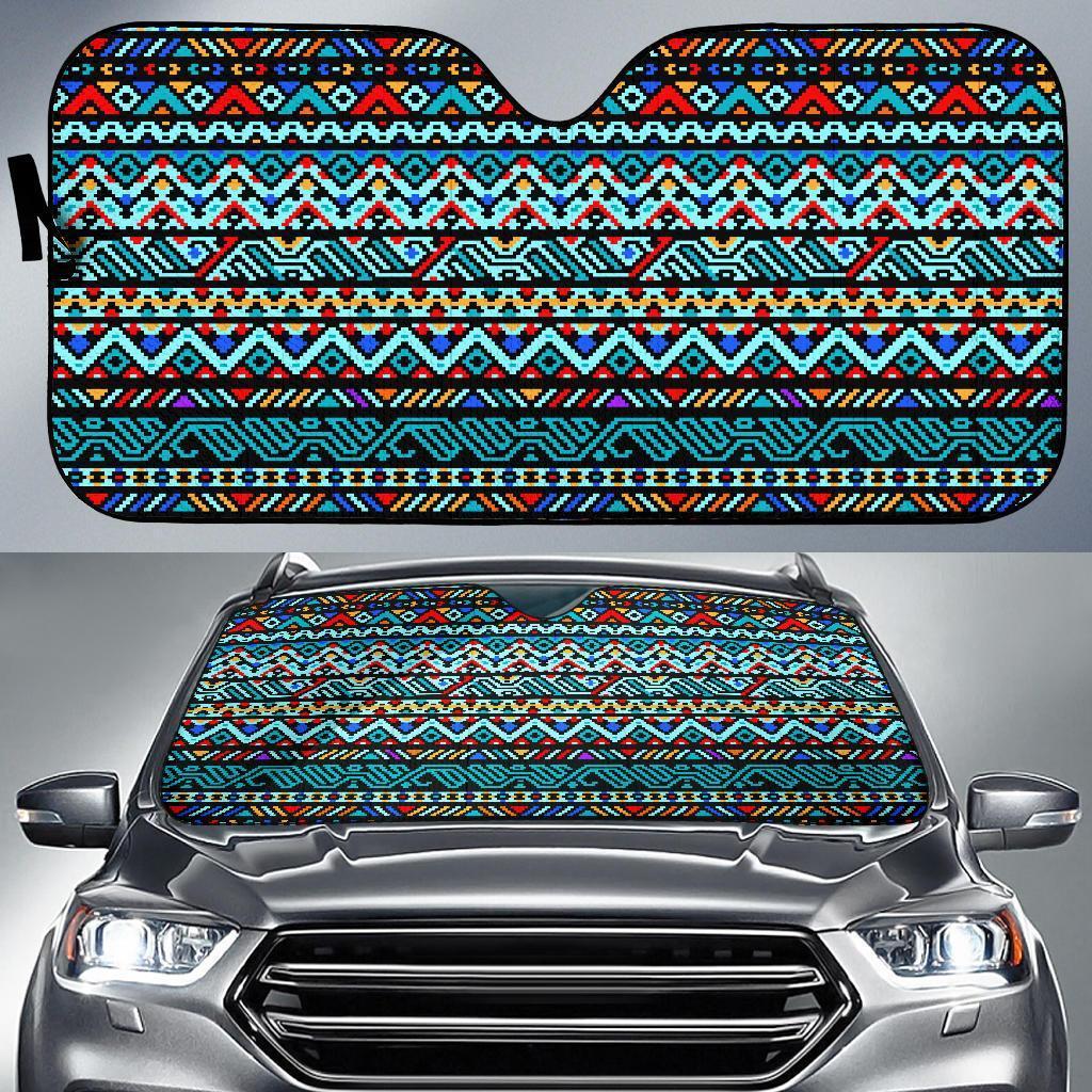 Southwestern Style Car Sun Shade For Windshield