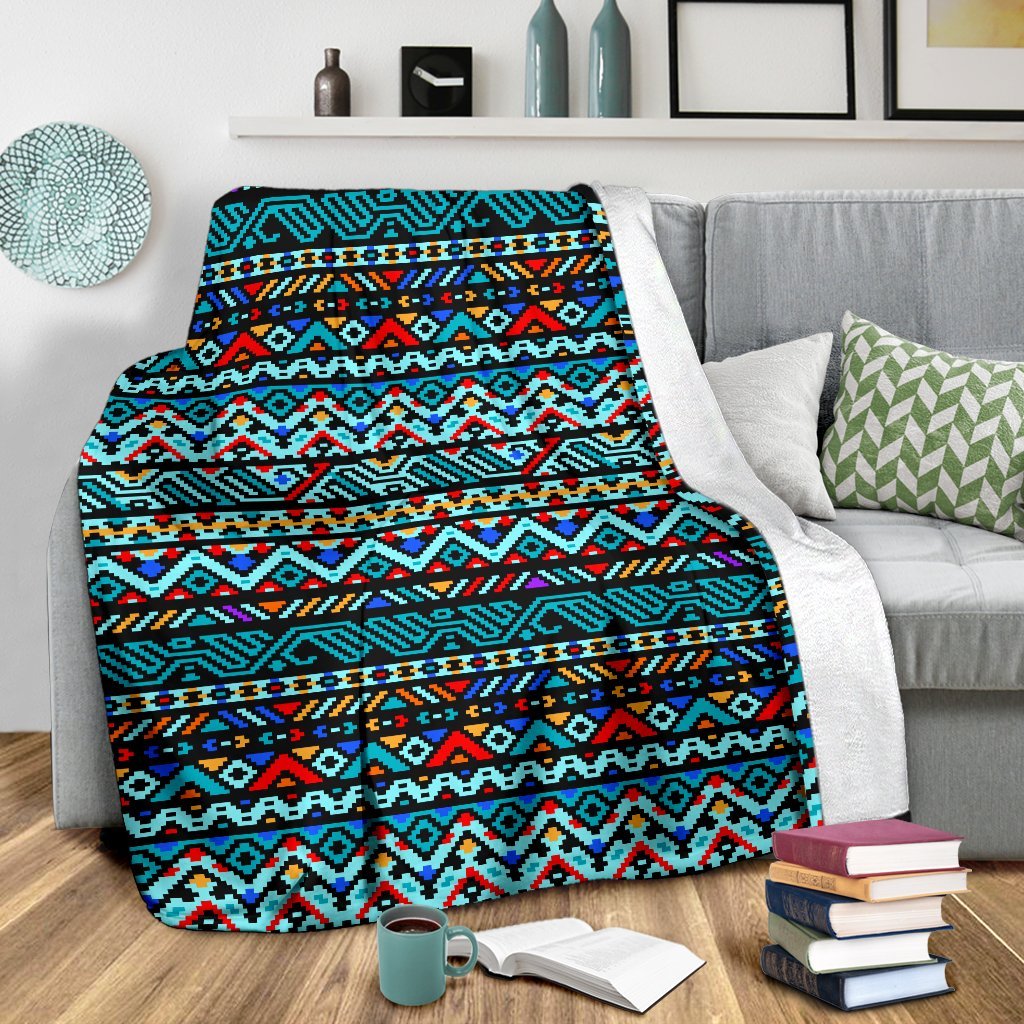 Southwestern Style Fleece Blanket