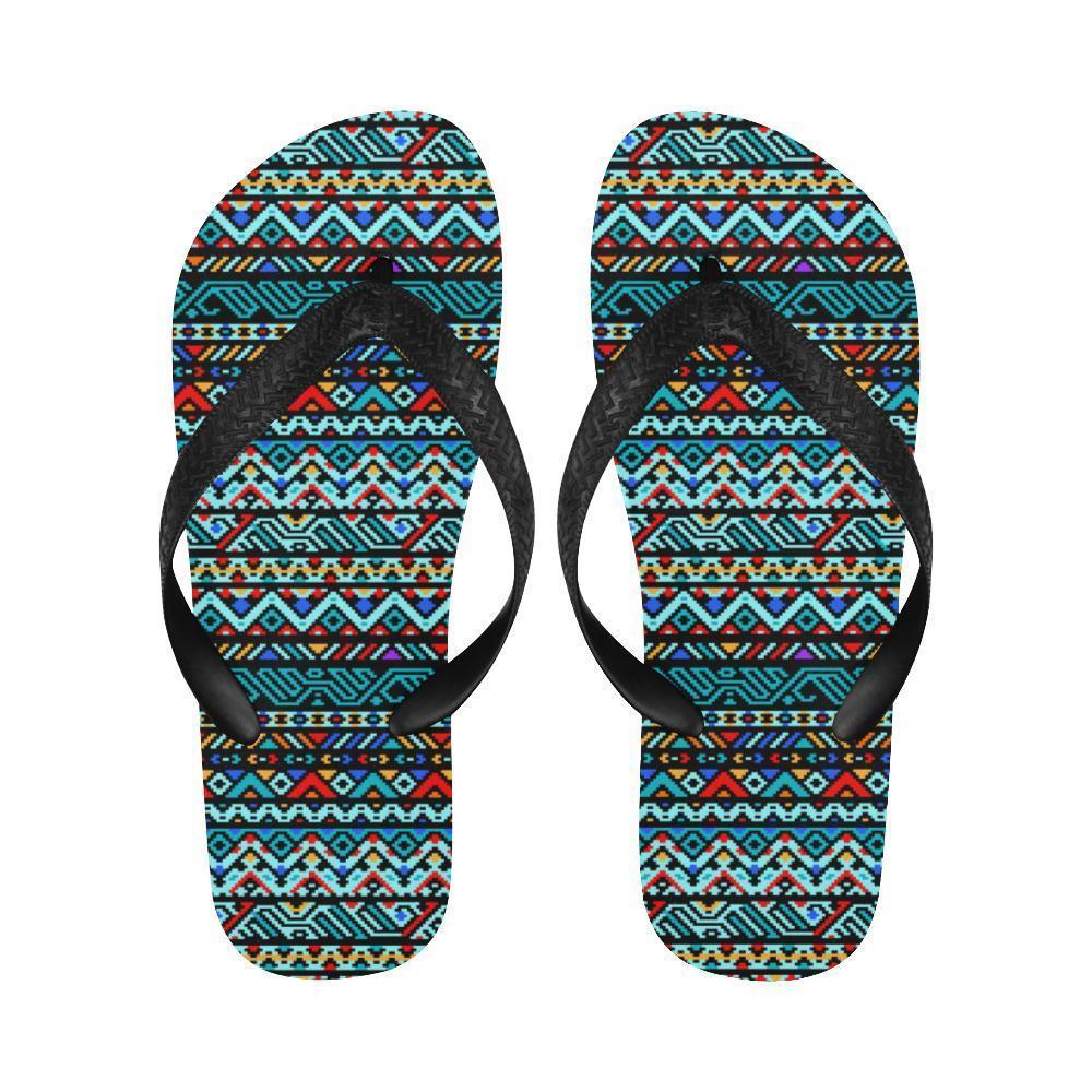 Southwestern Style Flip Flops-JTAMIGO.COM