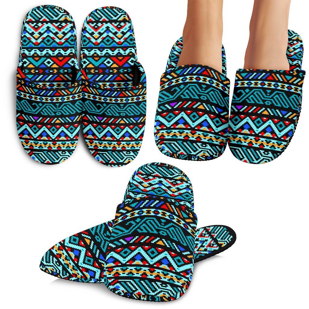 Southwestern Style House Slippers
