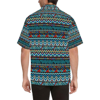 Southwestern Style Men Aloha Hawaiian Shirt