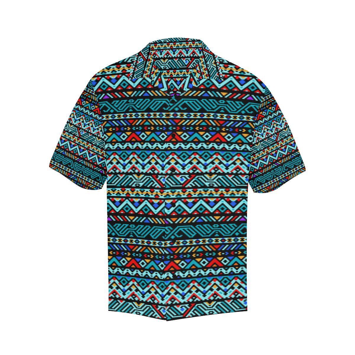 Southwestern Style Men Aloha Hawaiian Shirt