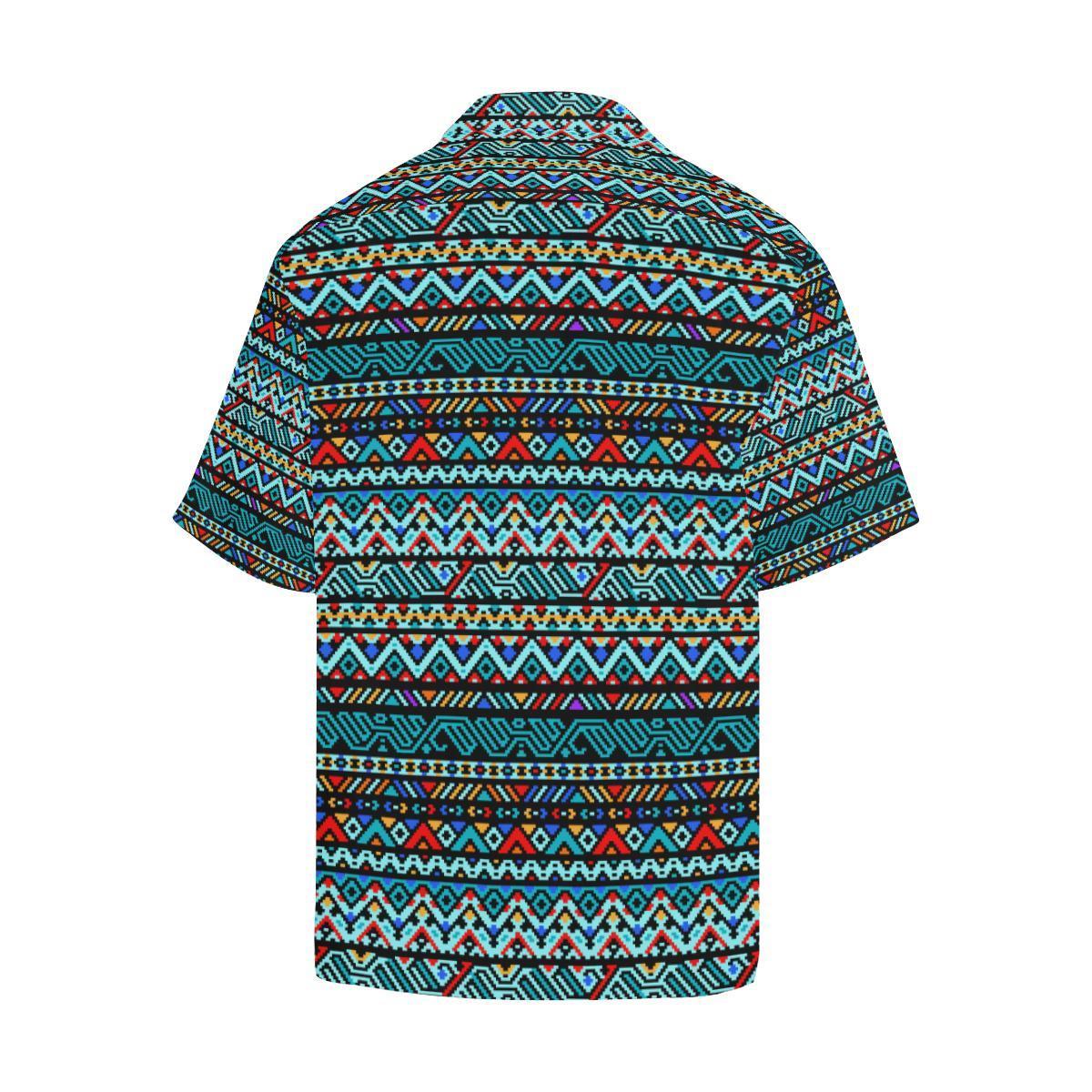 Southwestern Style Men Aloha Hawaiian Shirt