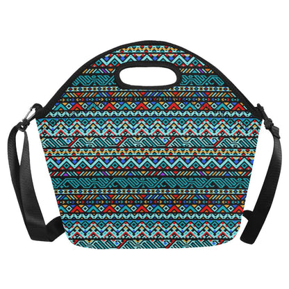 Southwestern Style Neoprene Lunch Bag (Model 1669)(Large)-JTAMIGO.COM