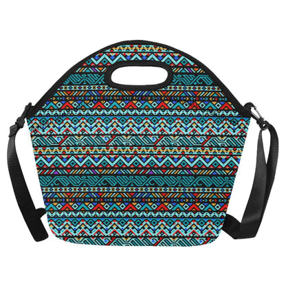 Southwestern Style Neoprene Lunch Bag (Model 1669)(Large)-JTAMIGO.COM