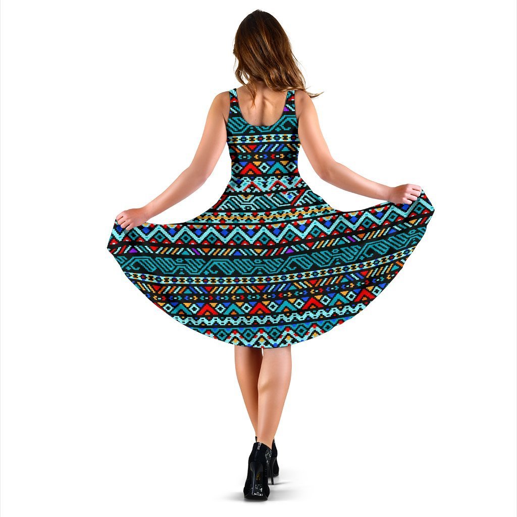 Southwestern Style Sleeveless Dress