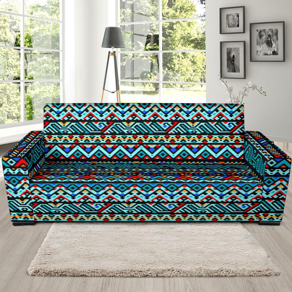 Southwestern Style Sofa Slipcover-JTAMIGO.COM