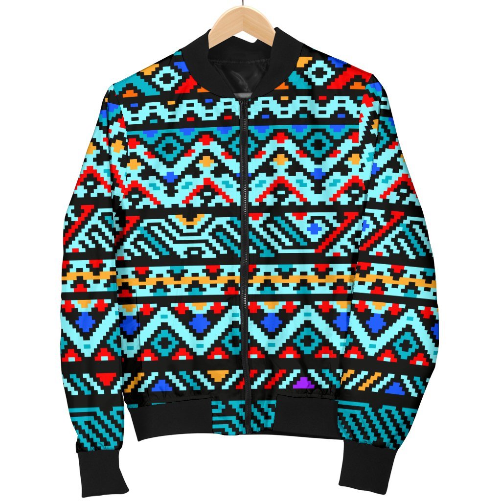 Southwestern Style Women Casual Bomber Jacket