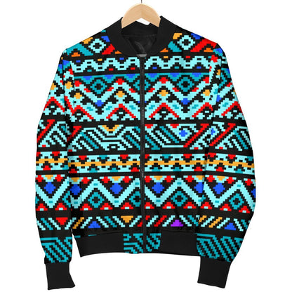 Southwestern Style Women Casual Bomber Jacket