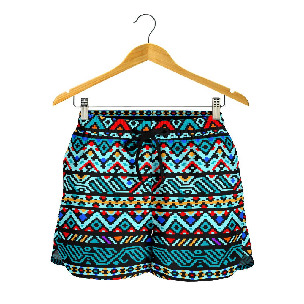 Southwestern Style Women Shorts-JTAMIGO.COM