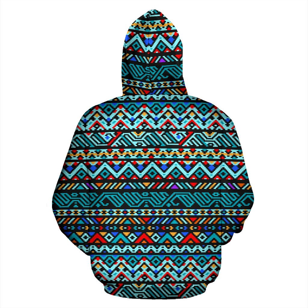 Southwestern Style Zip Up Hoodie