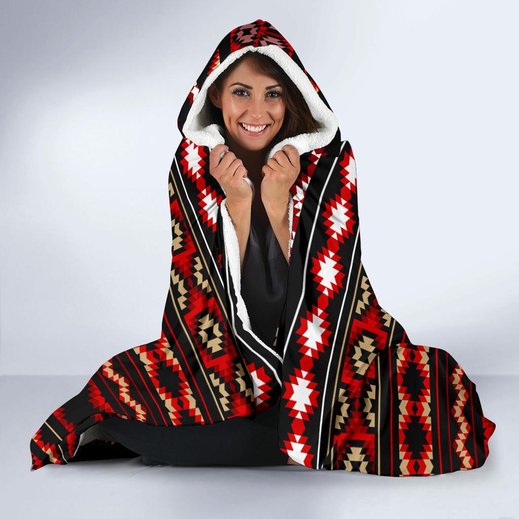 Southwestern Themed Hooded Blanket-JTAMIGO.COM
